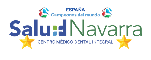 Logo salud navarra campeones del mundo