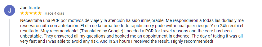 Reseña PCR-Salud Navarra